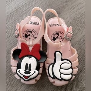 Mini Melissa sandals Sz 10